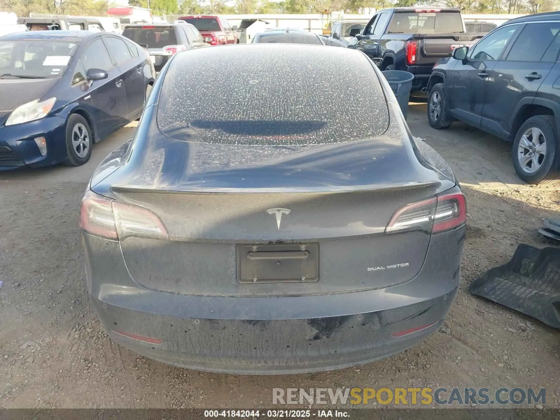 15 fotografías del automóvil dañado 5YJ3E1EB3NF264532 TESLA MODEL 3 2022
