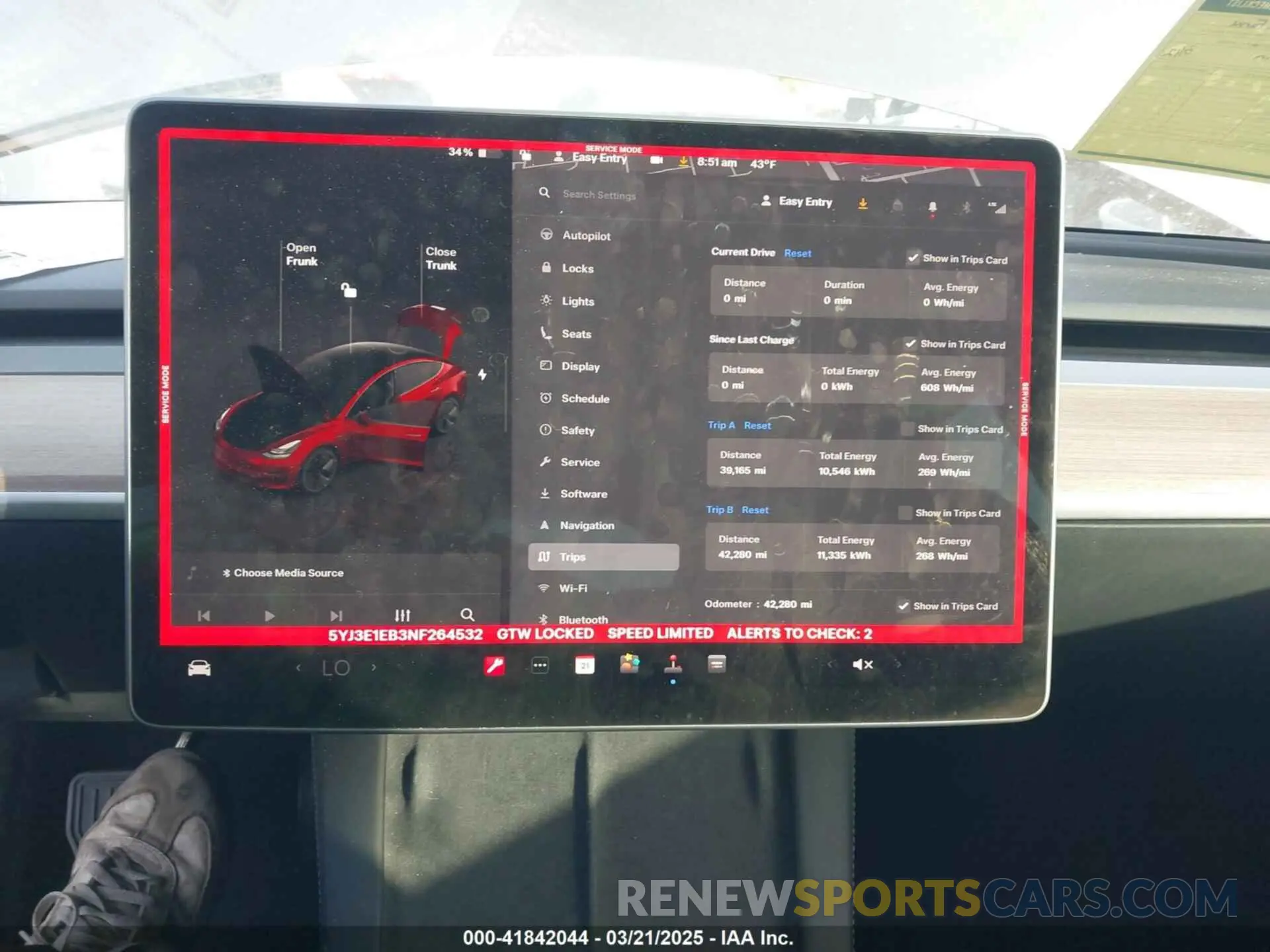 7 fotografías del automóvil dañado 5YJ3E1EB3NF264532 TESLA MODEL 3 2022
