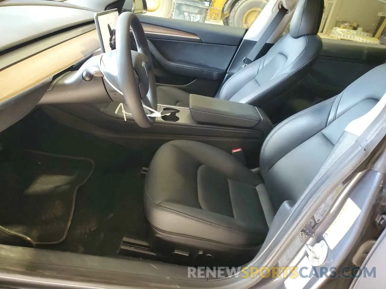 7 fotografías del automóvil dañado 5YJ3E1EB3NF276910 TESLA MODEL 3 2022