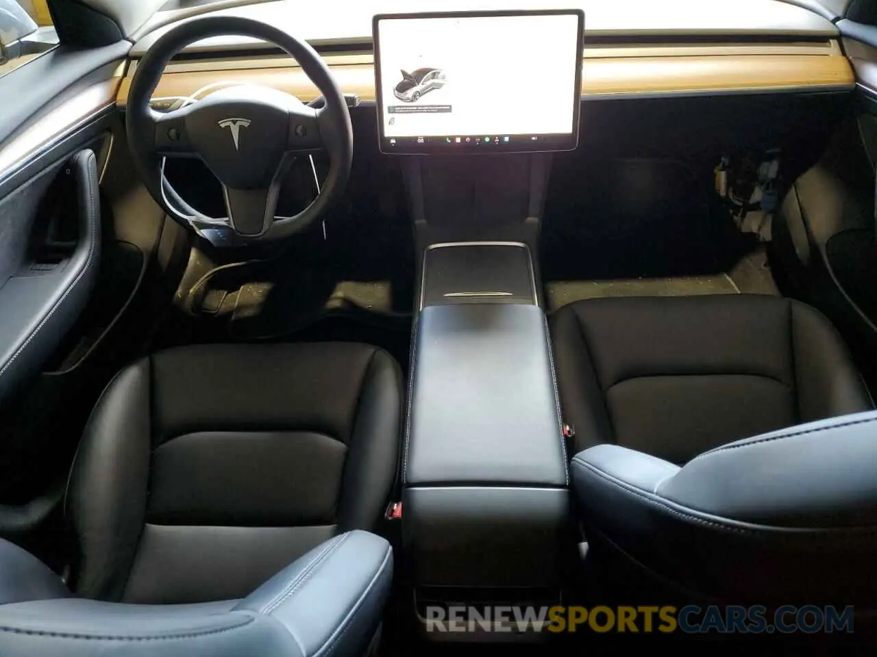 8 fotografías del automóvil dañado 5YJ3E1EB3NF276910 TESLA MODEL 3 2022