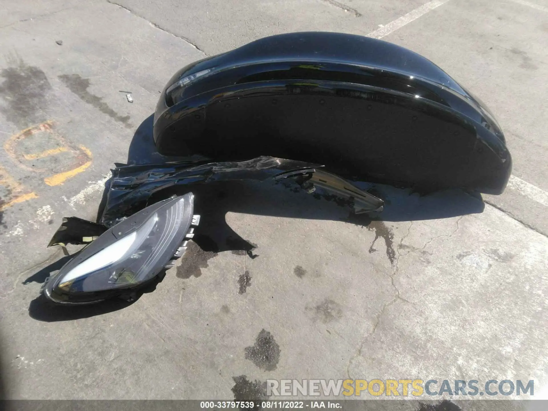 12 fotografías del automóvil dañado 5YJ3E1EB3NF293688 TESLA MODEL 3 2022