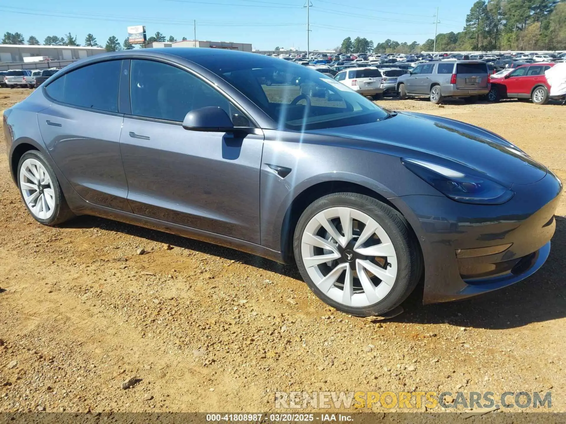 1 fotografías del automóvil dañado 5YJ3E1EB3NF309632 TESLA MODEL 3 2022