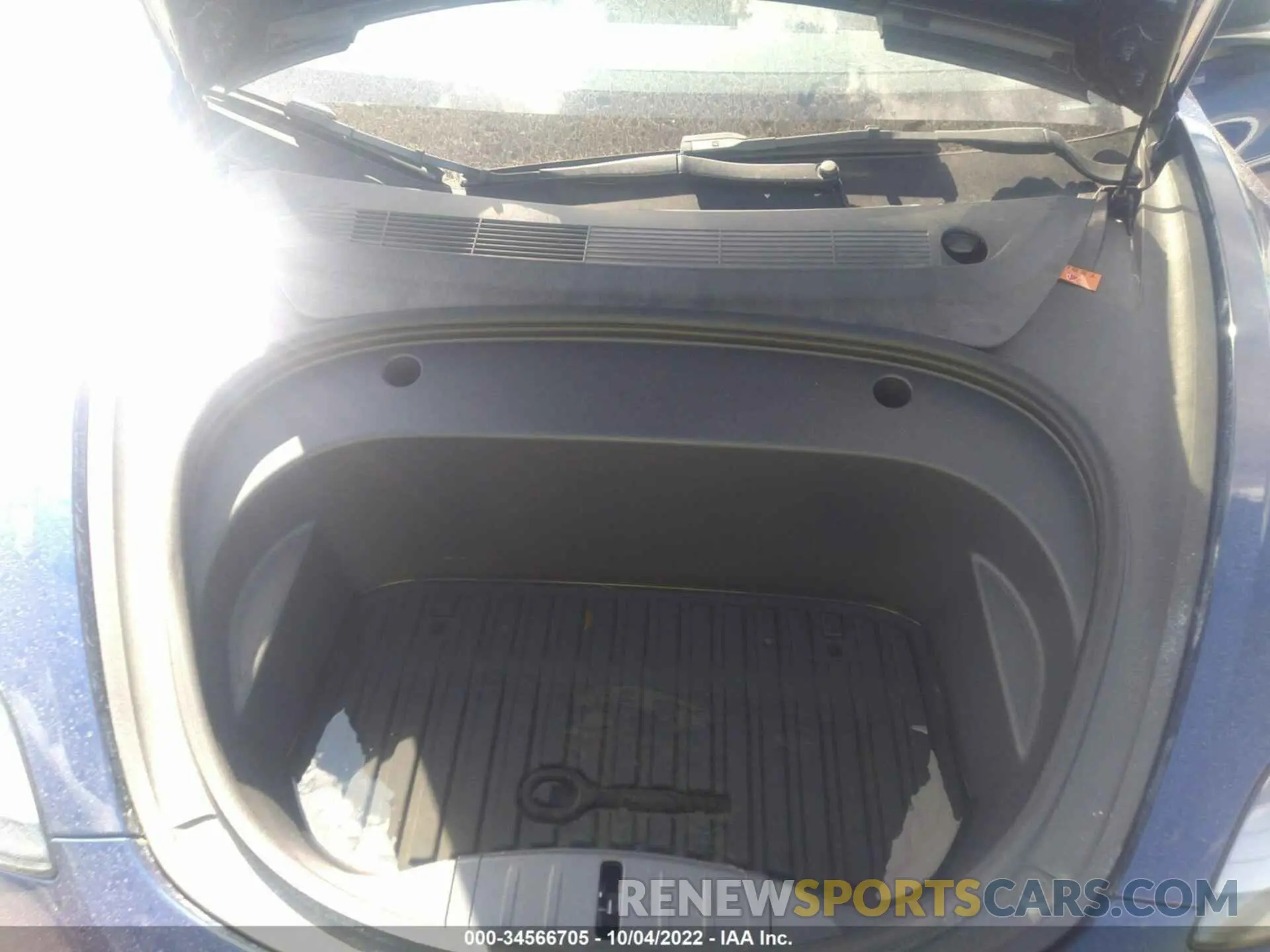 10 fotografías del automóvil dañado 5YJ3E1EB4NF103056 TESLA MODEL 3 2022