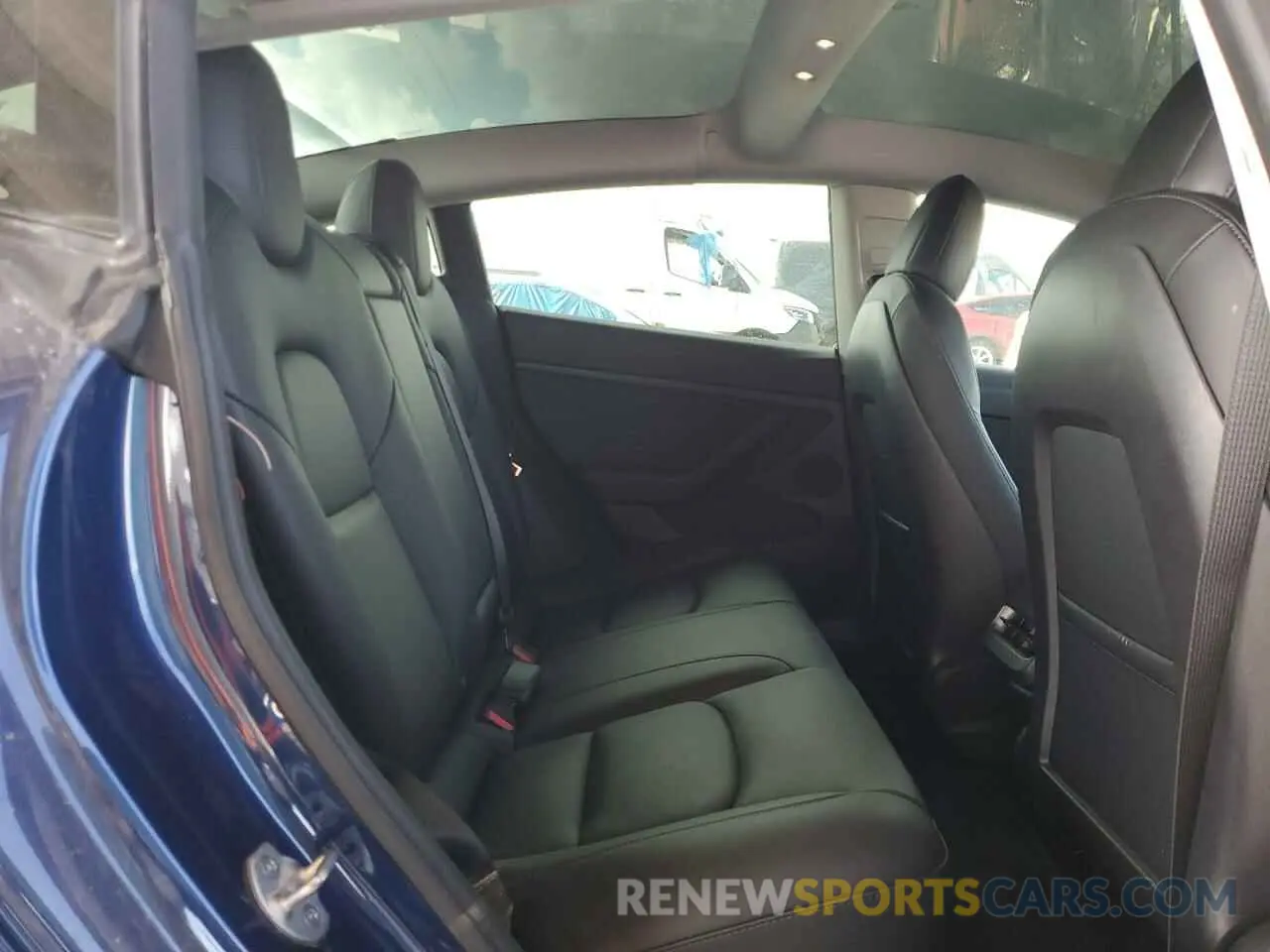 10 fotografías del automóvil dañado 5YJ3E1EB4NF114686 TESLA MODEL 3 2022