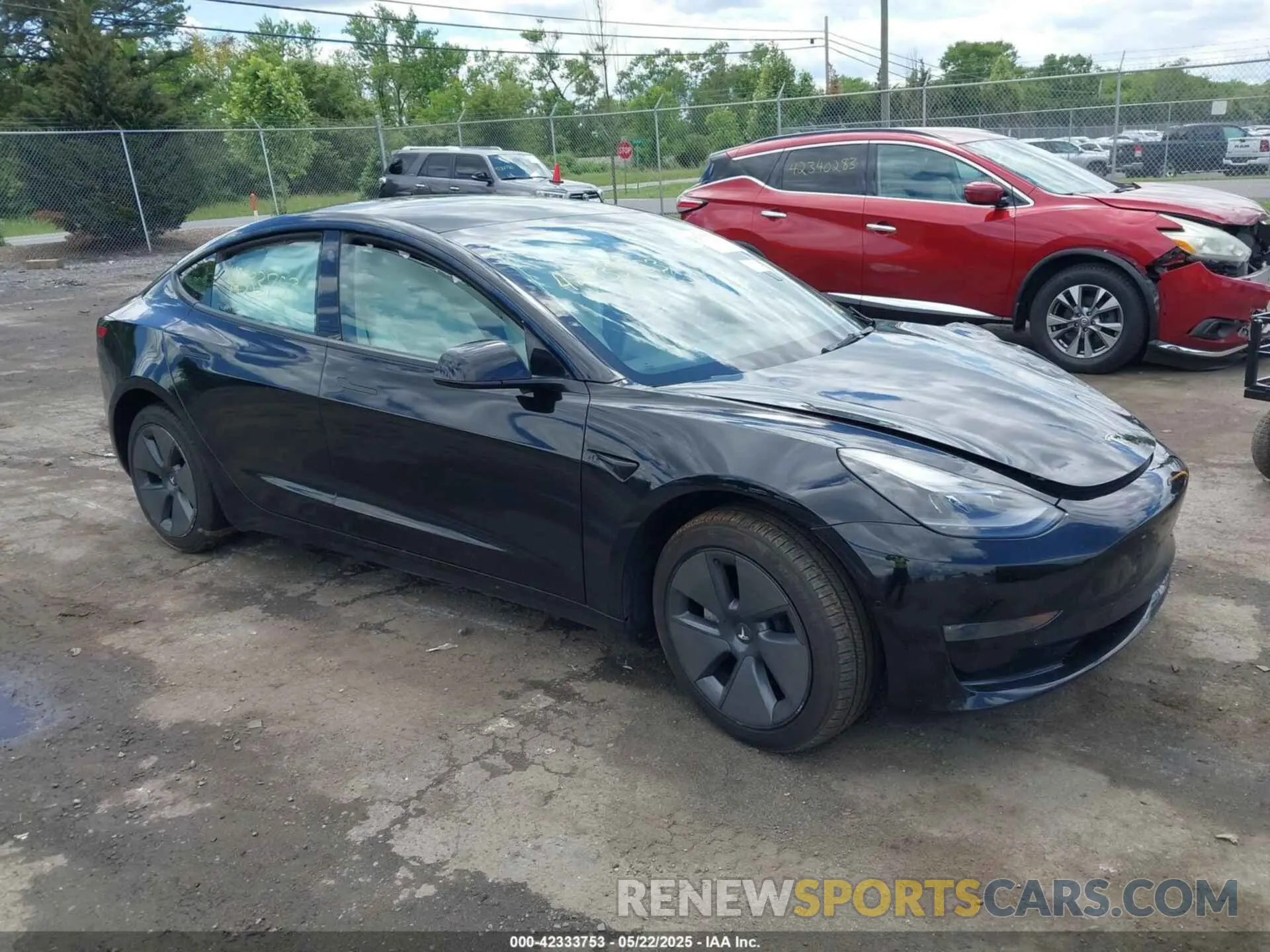1 fotografías del automóvil dañado 5YJ3E1EB4NF120875 TESLA MODEL 3 2022
