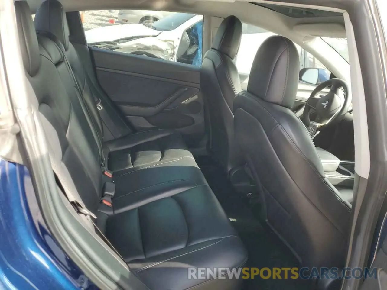 10 fotografías del automóvil dañado 5YJ3E1EB4NF143959 TESLA MODEL 3 2022