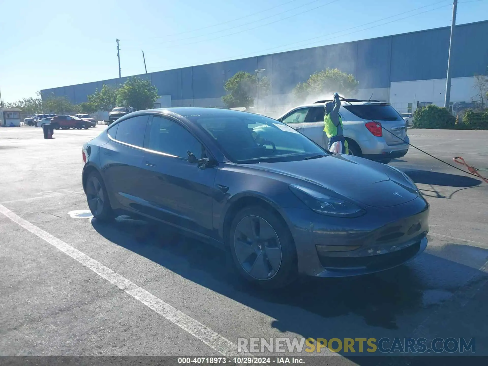 1 fotografías del automóvil dañado 5YJ3E1EB4NF171860 TESLA MODEL 3 2022