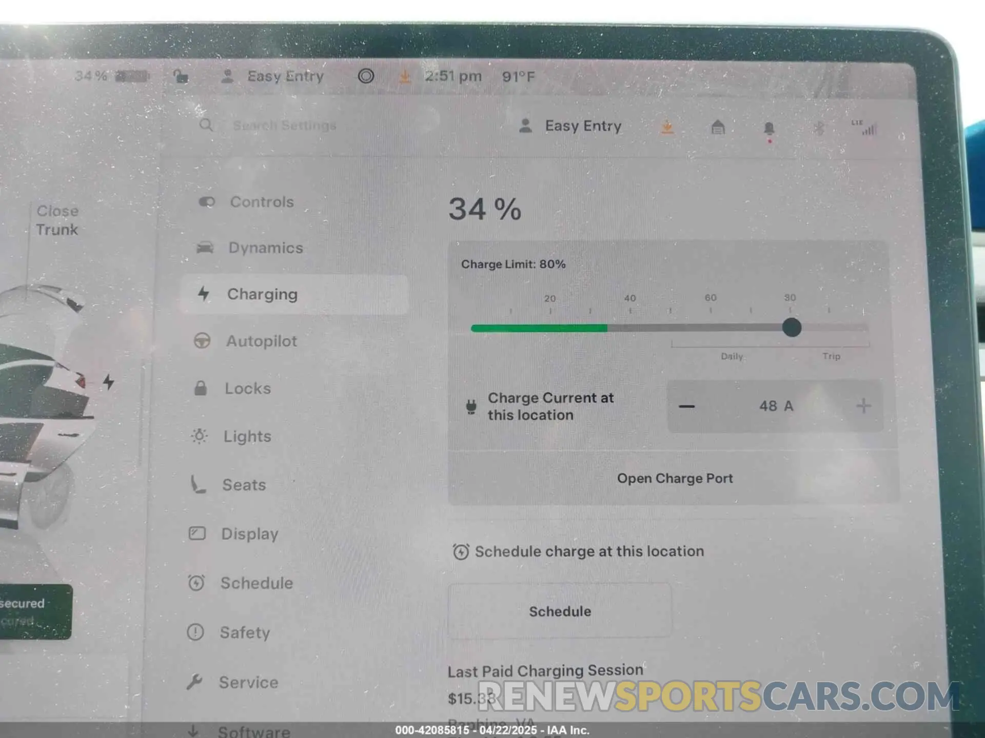 17 fotografías del automóvil dañado 5YJ3E1EB4NF183832 TESLA MODEL 3 2022