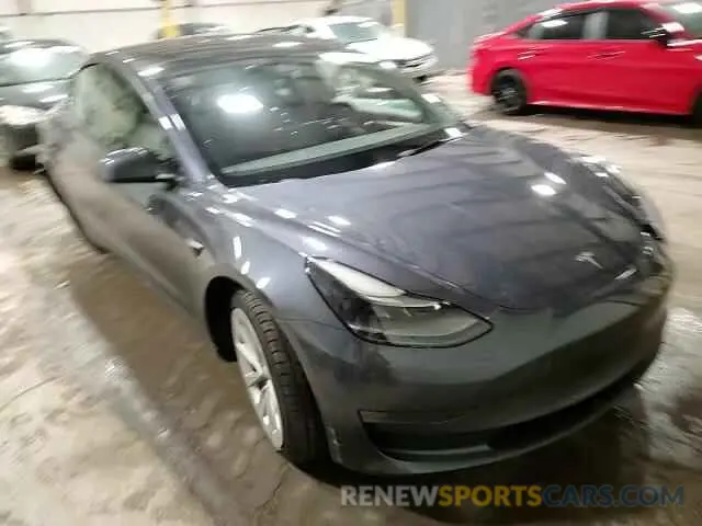 14 fotografías del automóvil dañado 5YJ3E1EB4NF185130 TESLA MODEL 3 2022