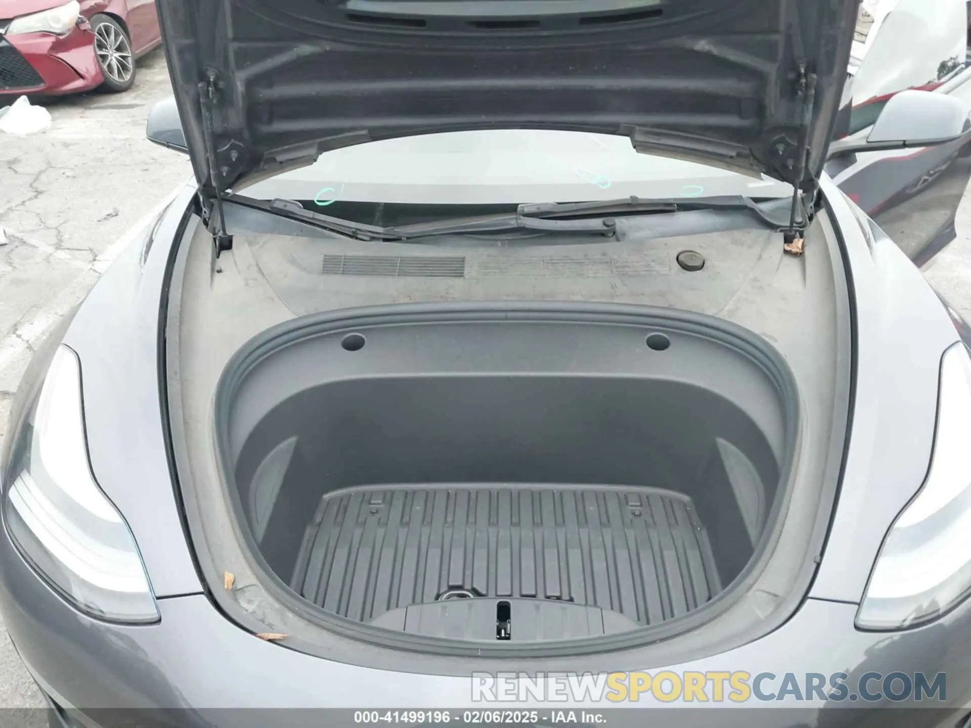 10 fotografías del automóvil dañado 5YJ3E1EB4NF255905 TESLA MODEL 3 2022