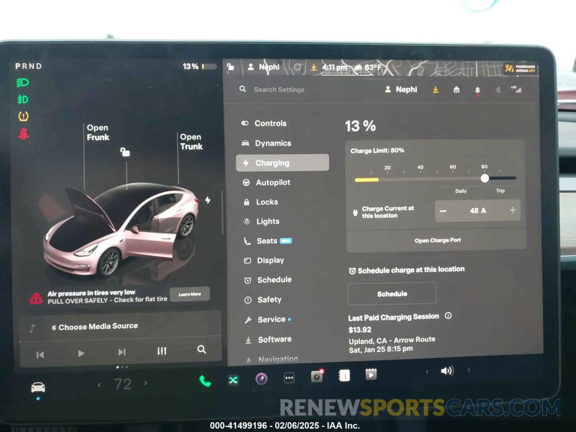 18 fotografías del automóvil dañado 5YJ3E1EB4NF255905 TESLA MODEL 3 2022