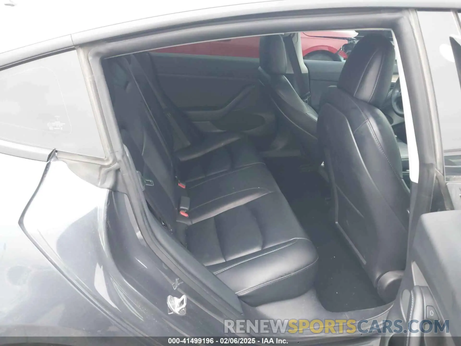 8 fotografías del automóvil dañado 5YJ3E1EB4NF255905 TESLA MODEL 3 2022