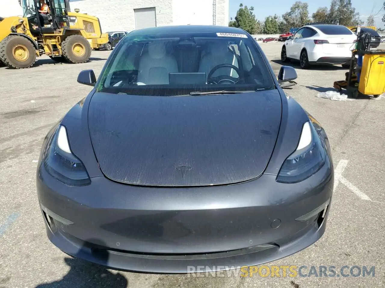 5 fotografías del automóvil dañado 5YJ3E1EB4NF276804 TESLA MODEL 3 2022