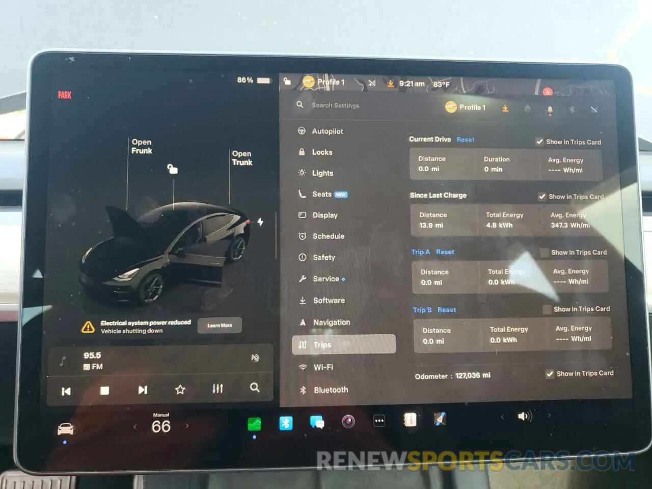 9 fotografías del automóvil dañado 5YJ3E1EB4NF286040 TESLA MODEL 3 2022