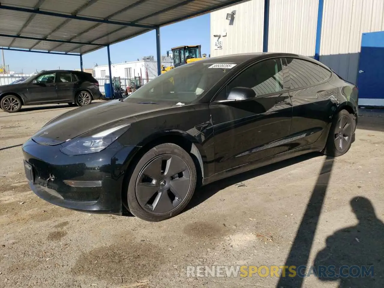 1 fotografías del automóvil dañado 5YJ3E1EB4NF329064 TESLA MODEL 3 2022