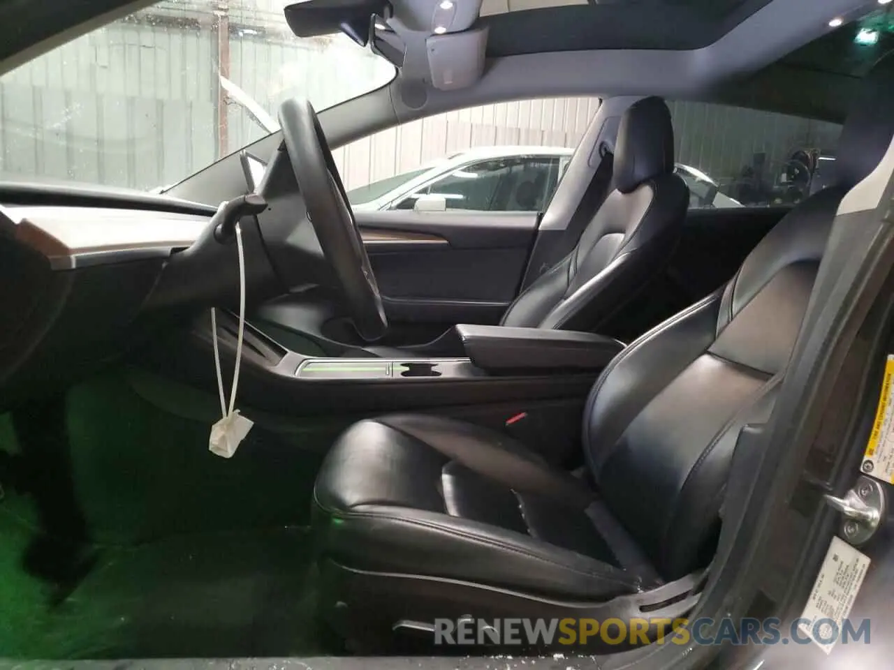 7 fotografías del automóvil dañado 5YJ3E1EB5NF106046 TESLA MODEL 3 2022