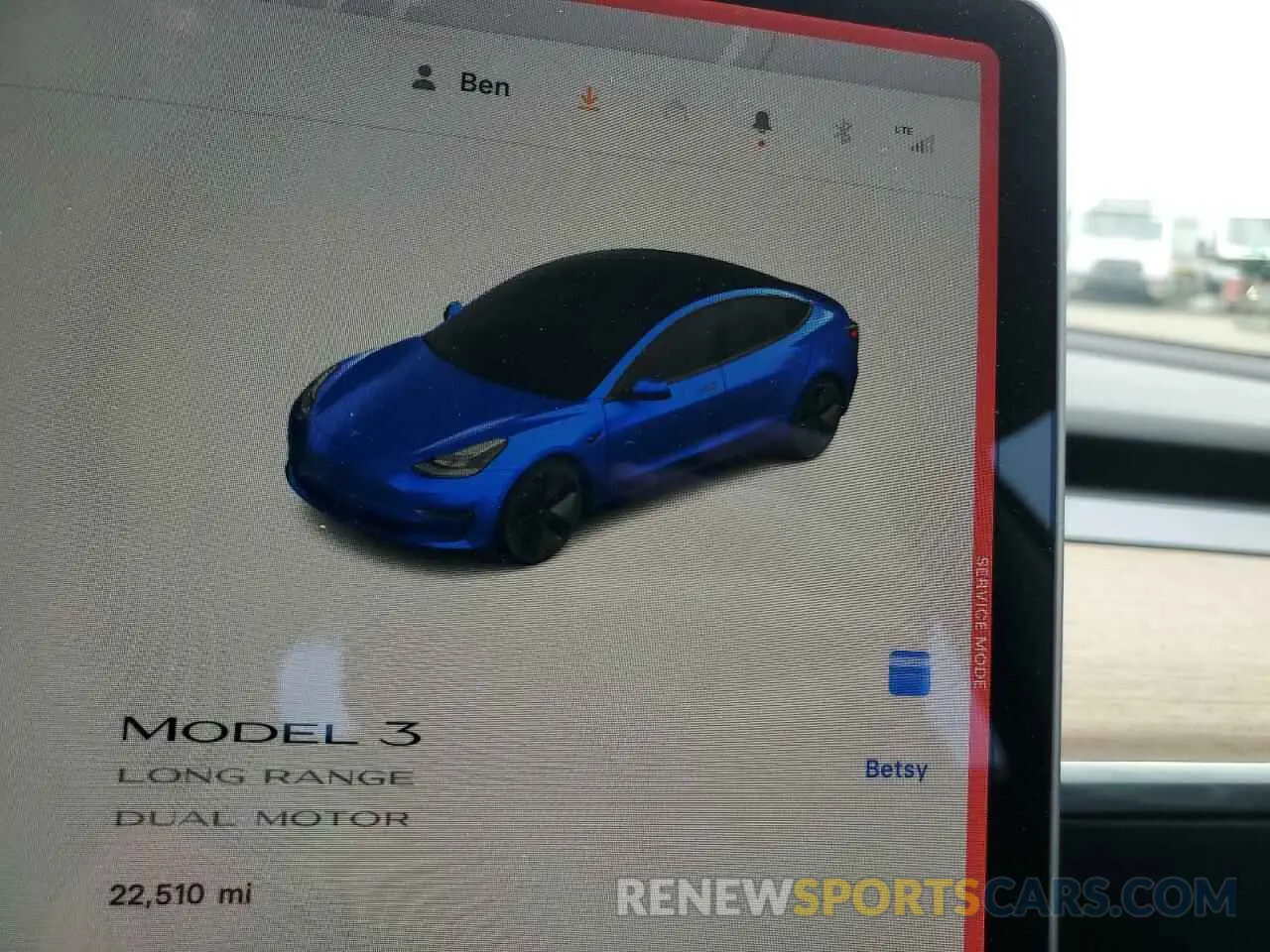 9 fotografías del automóvil dañado 5YJ3E1EB5NF132081 TESLA MODEL 3 2022