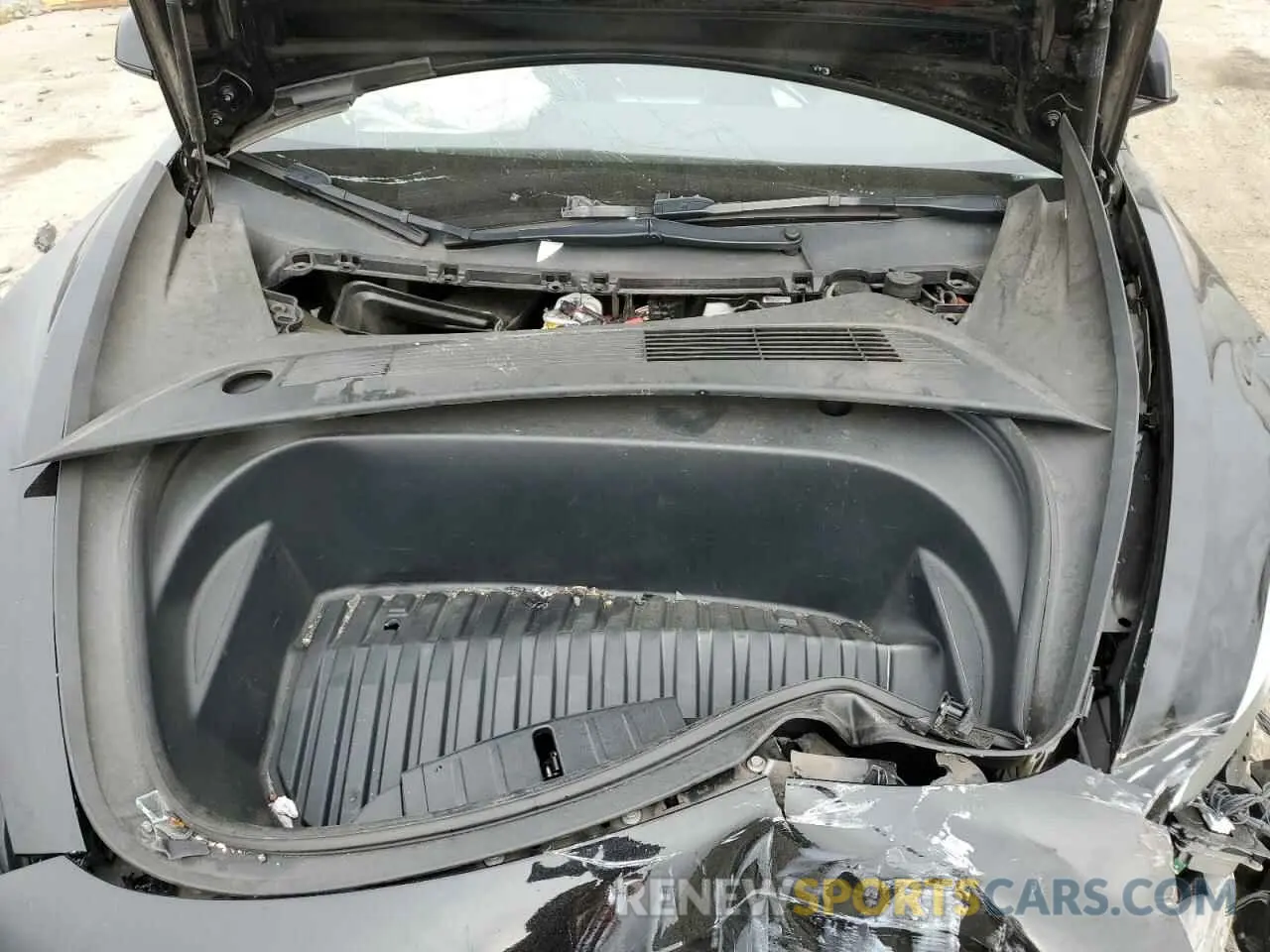 11 fotografías del automóvil dañado 5YJ3E1EB5NF167820 TESLA MODEL 3 2022