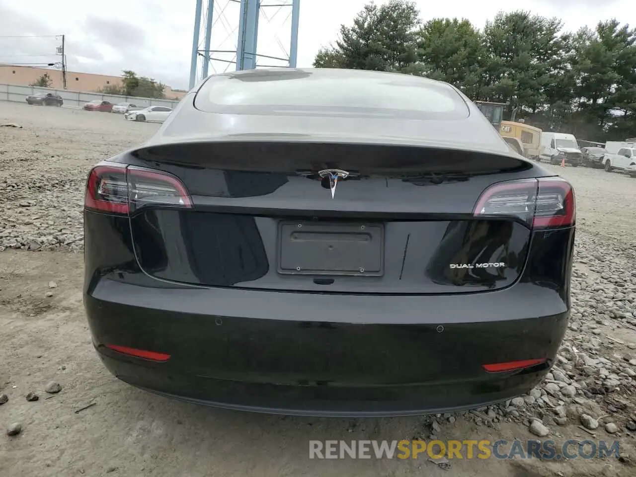 6 fotografías del automóvil dañado 5YJ3E1EB5NF167820 TESLA MODEL 3 2022
