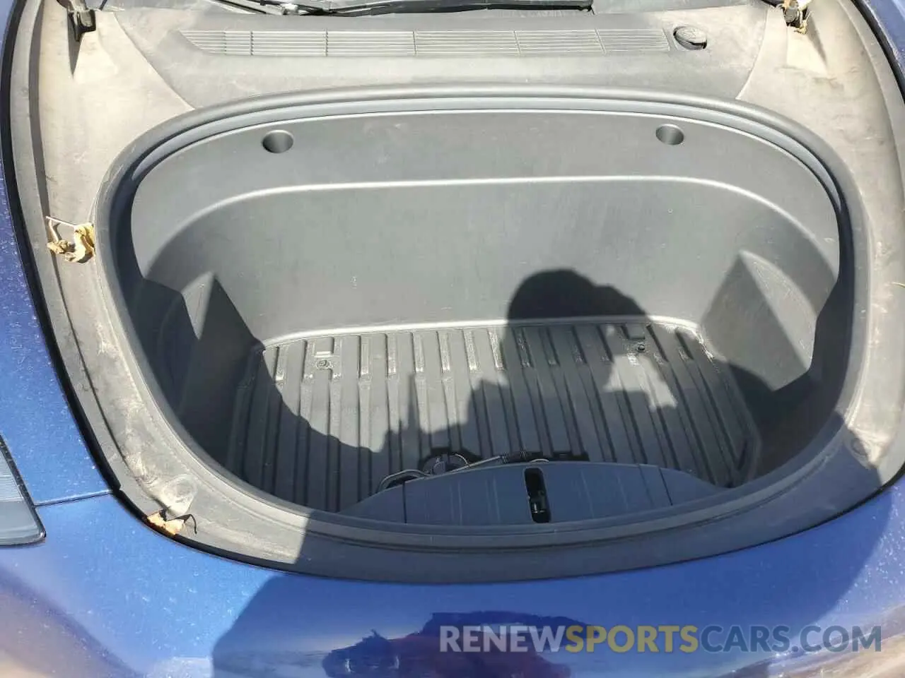 11 fotografías del automóvil dañado 5YJ3E1EB5NF190479 TESLA MODEL 3 2022