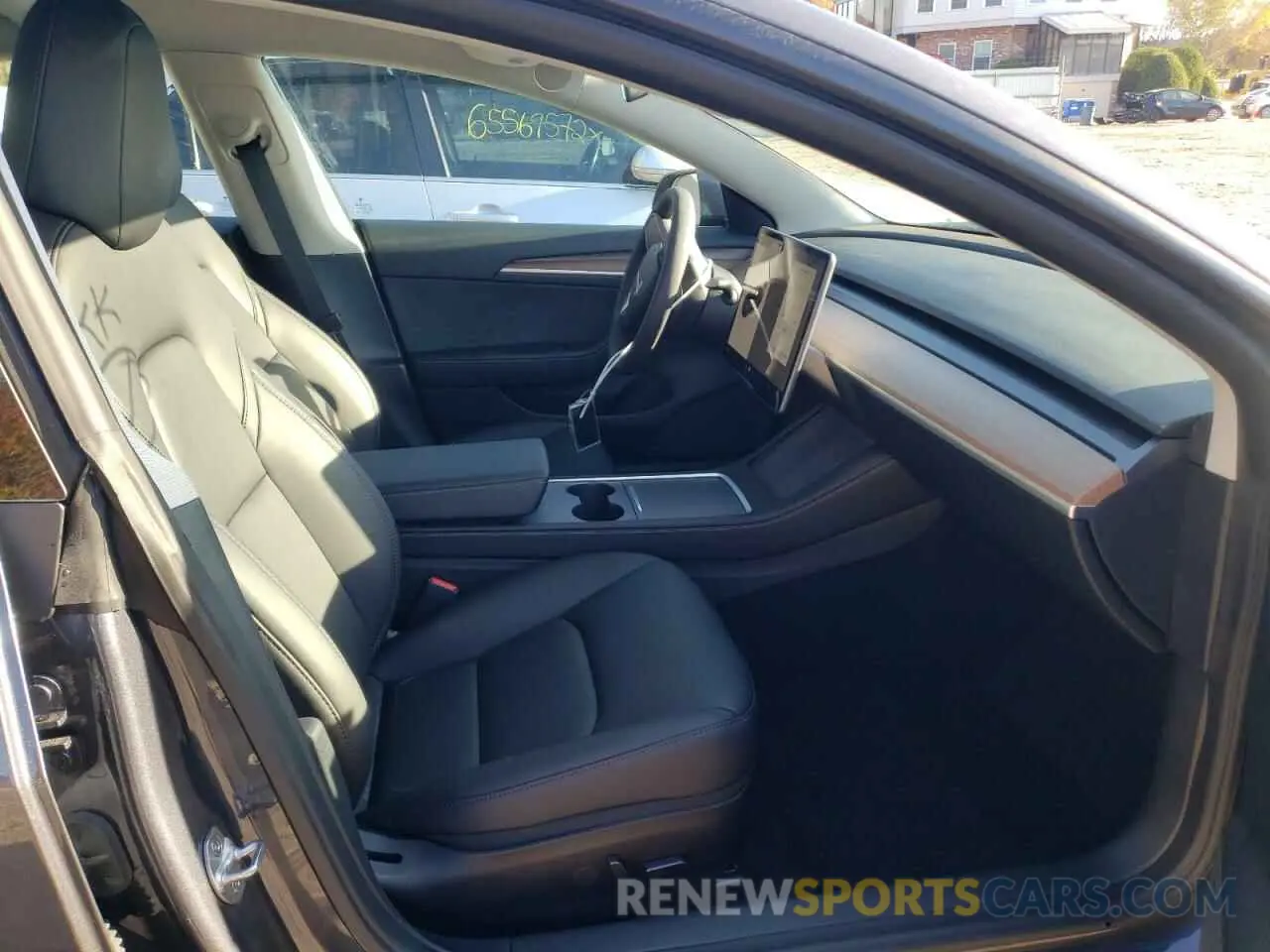 5 fotografías del automóvil dañado 5YJ3E1EB5NF286726 TESLA MODEL 3 2022