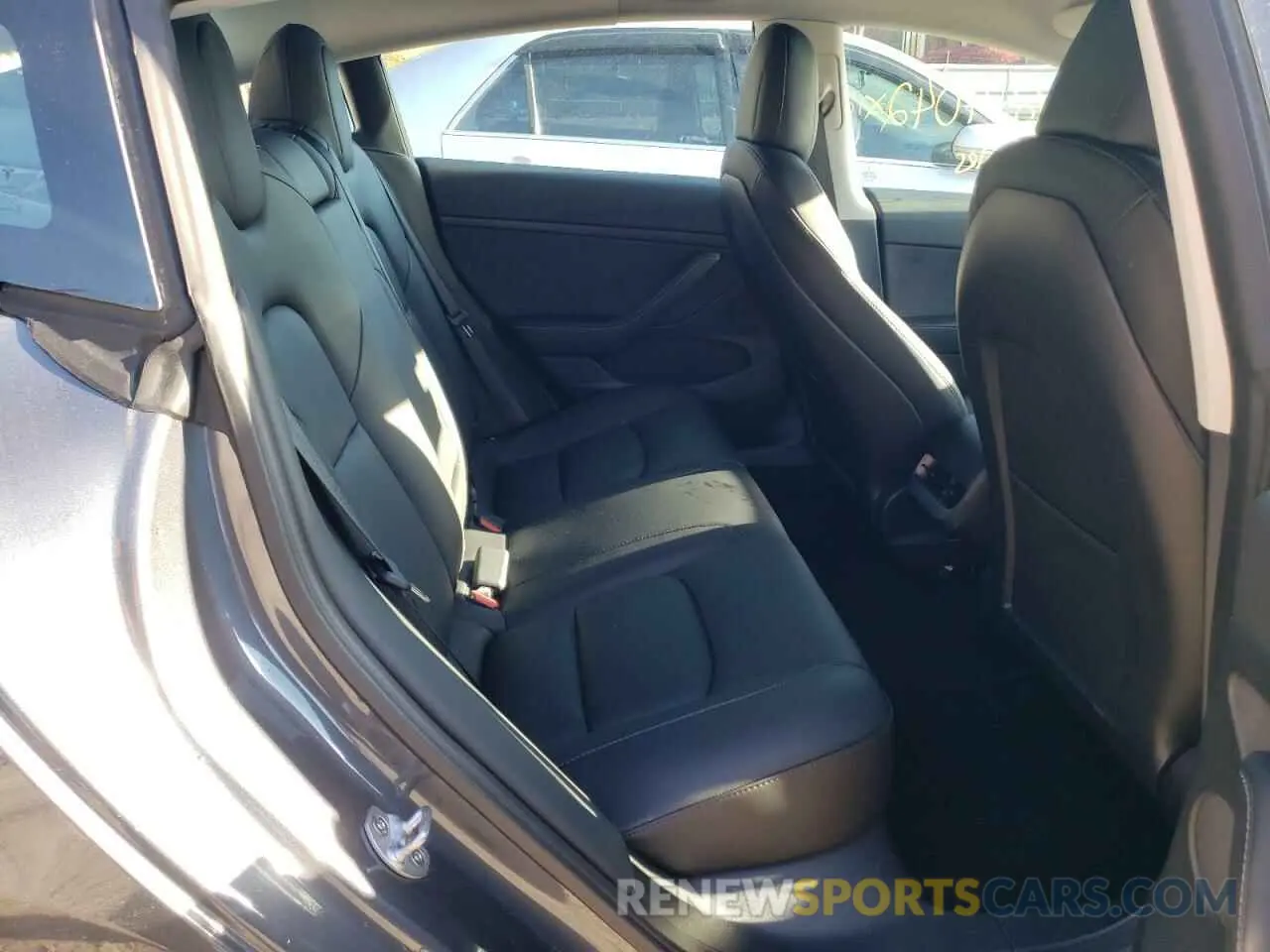 6 fotografías del automóvil dañado 5YJ3E1EB5NF286726 TESLA MODEL 3 2022