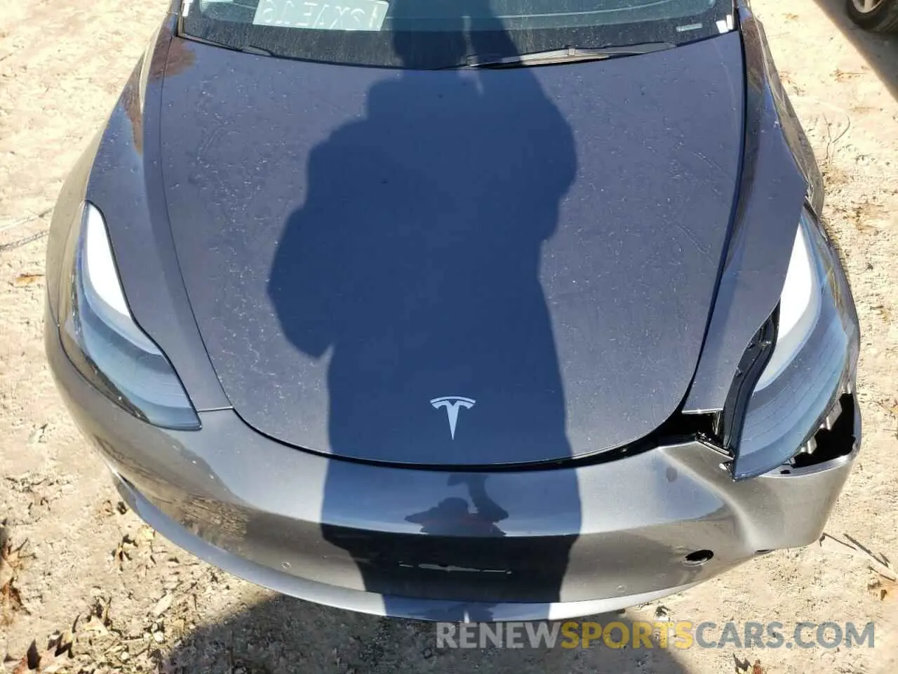 7 fotografías del automóvil dañado 5YJ3E1EB5NF286726 TESLA MODEL 3 2022
