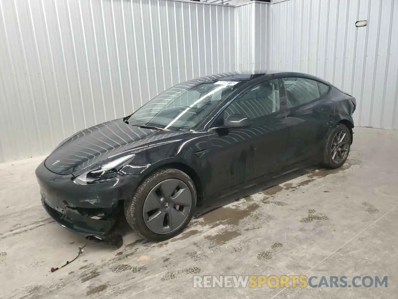1 fotografías del automóvil dañado 5YJ3E1EB5NF288380 TESLA MODEL 3 2022