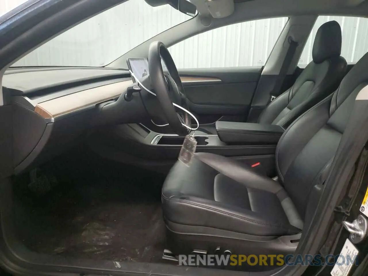 7 fotografías del automóvil dañado 5YJ3E1EB5NF288380 TESLA MODEL 3 2022