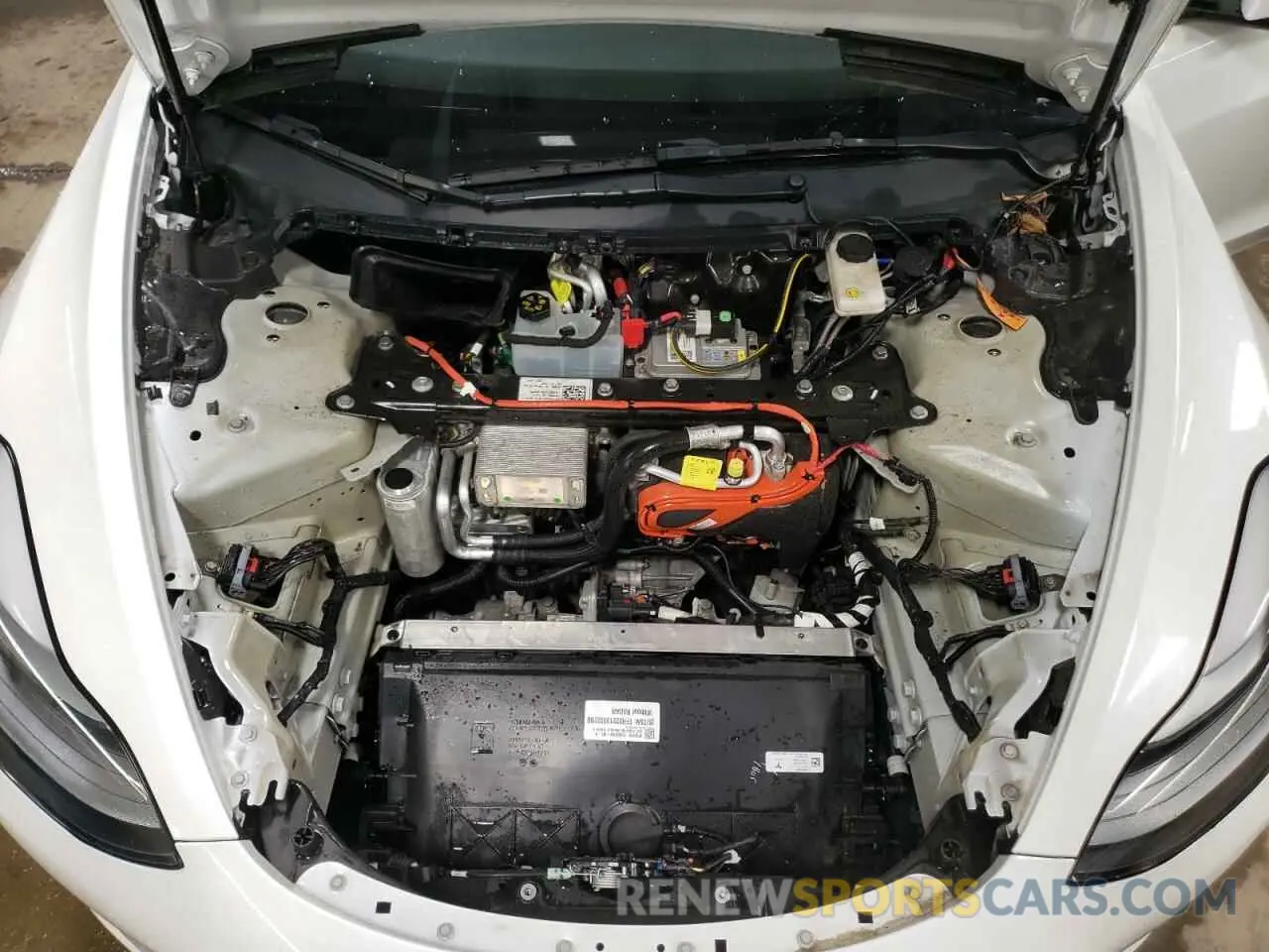 11 fotografías del automóvil dañado 5YJ3E1EB5NF334516 TESLA MODEL 3 2022