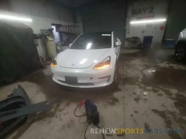 14 fotografías del automóvil dañado 5YJ3E1EB5NF334516 TESLA MODEL 3 2022