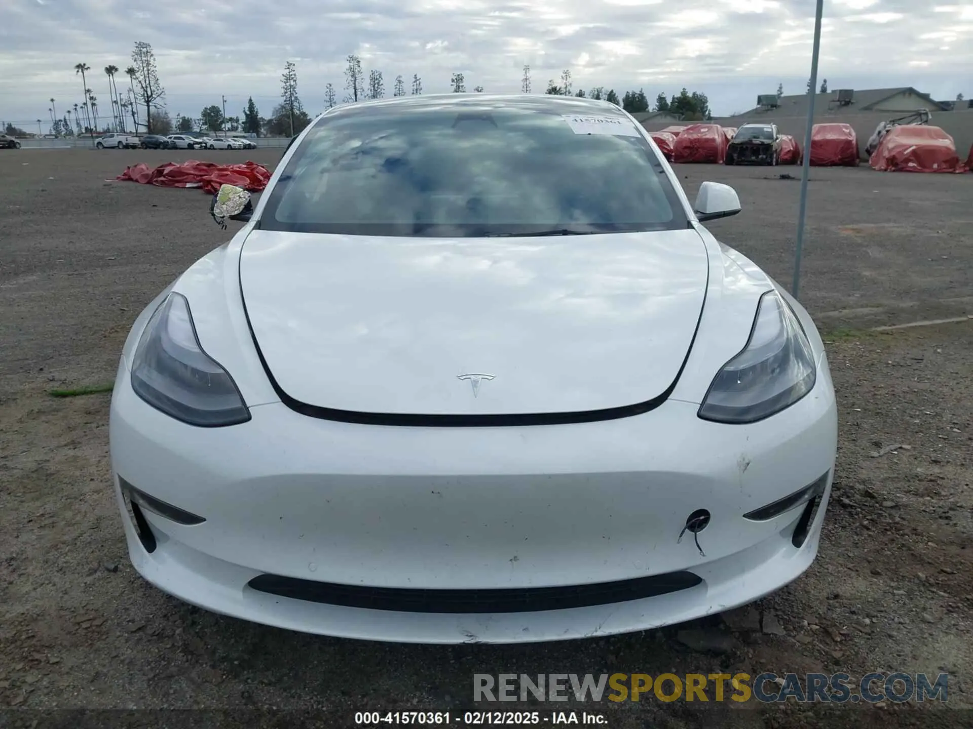 11 fotografías del automóvil dañado 5YJ3E1EB5NF364678 TESLA MODEL 3 2022