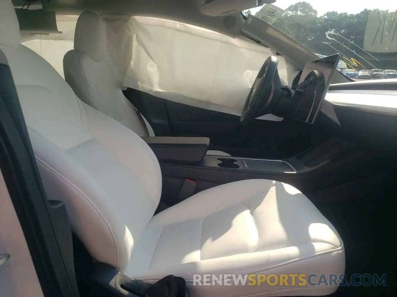 5 fotografías del automóvil dañado 5YJ3E1EB6NF114494 TESLA MODEL 3 2022
