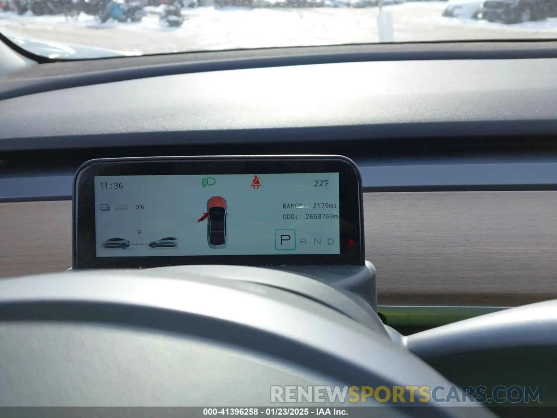 7 fotografías del automóvil dañado 5YJ3E1EB6NF114723 TESLA MODEL 3 2022