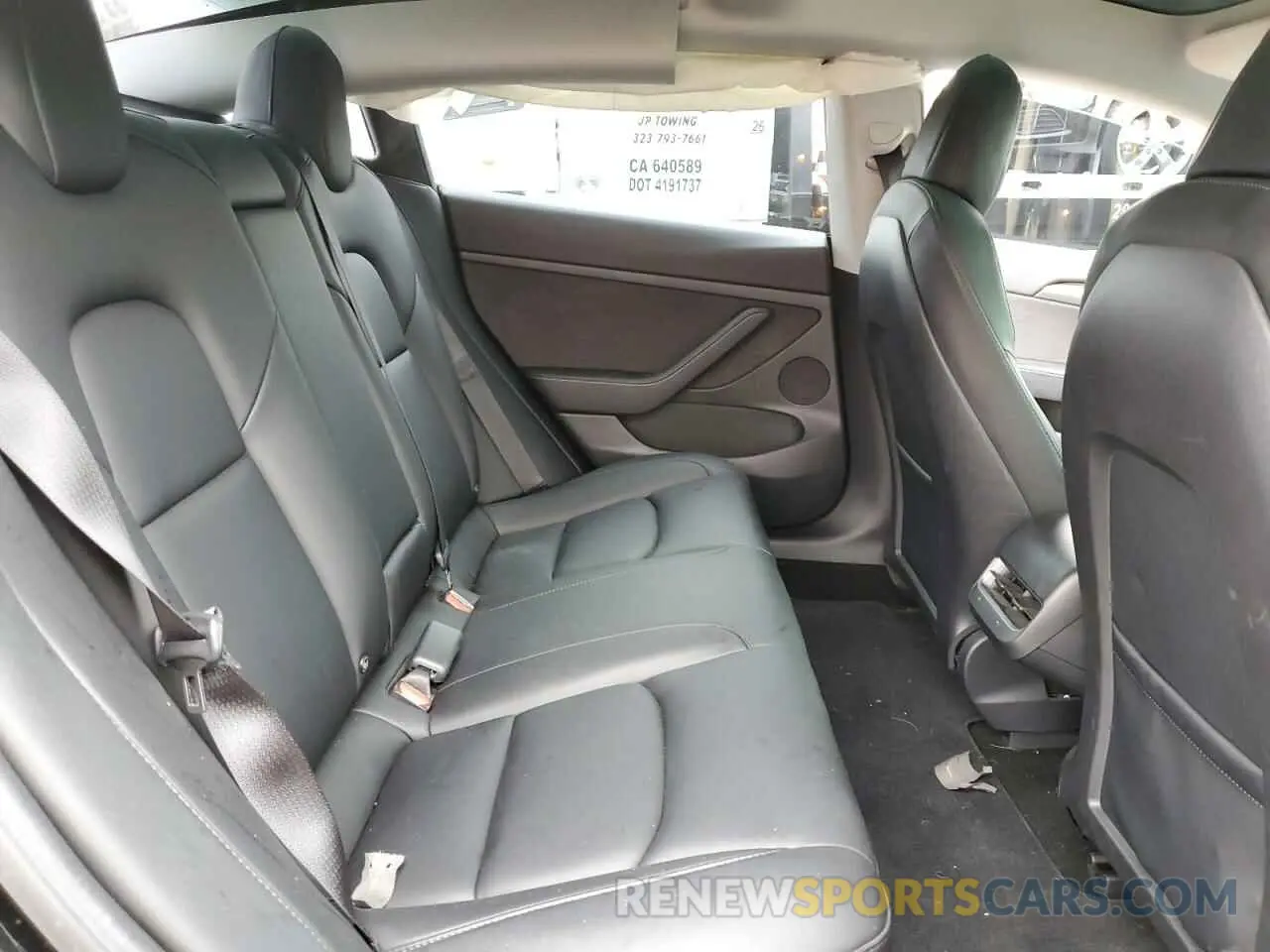 10 fotografías del automóvil dañado 5YJ3E1EB6NF128265 TESLA MODEL 3 2022
