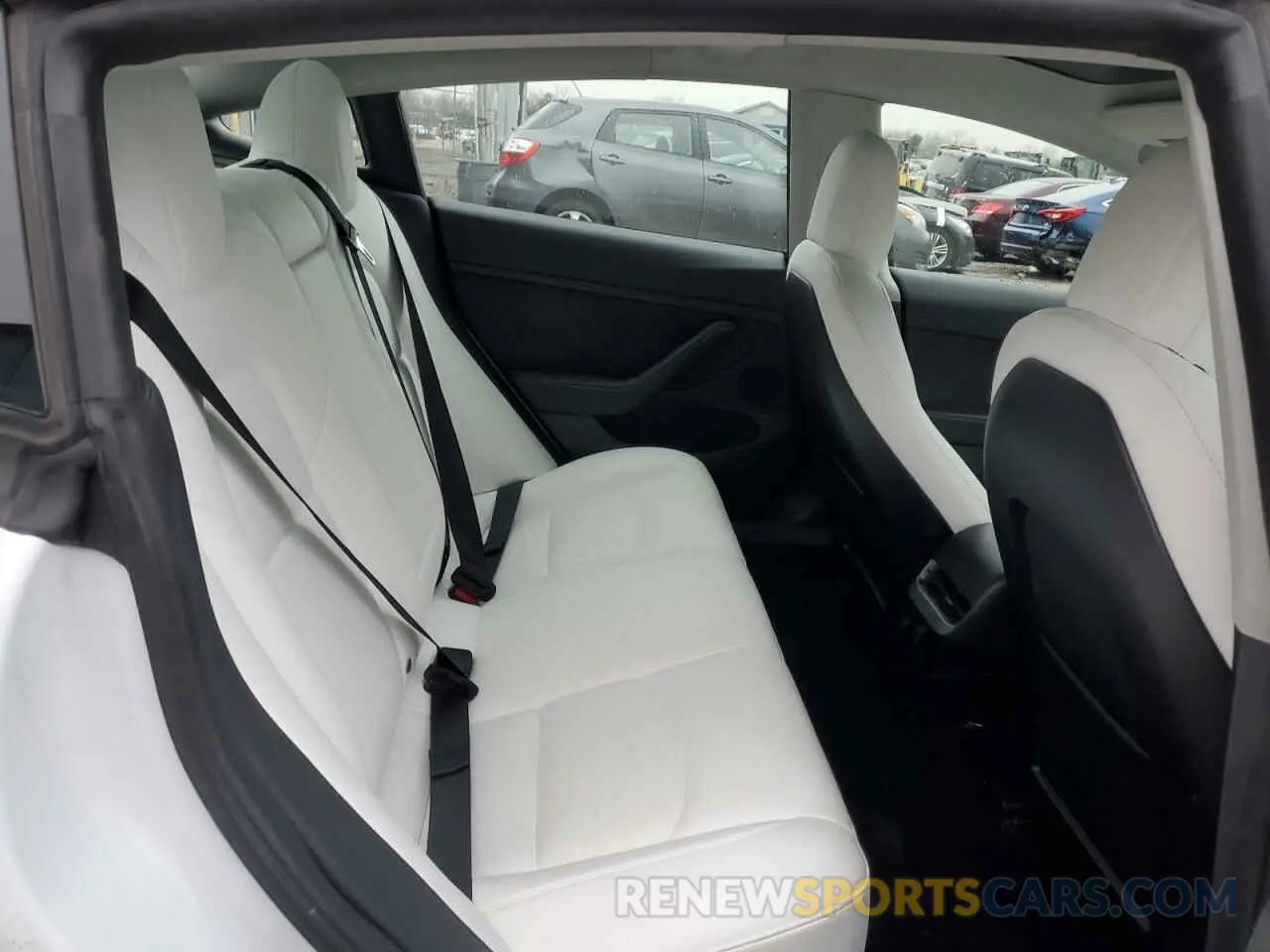 10 fotografías del automóvil dañado 5YJ3E1EB6NF128394 TESLA MODEL 3 2022
