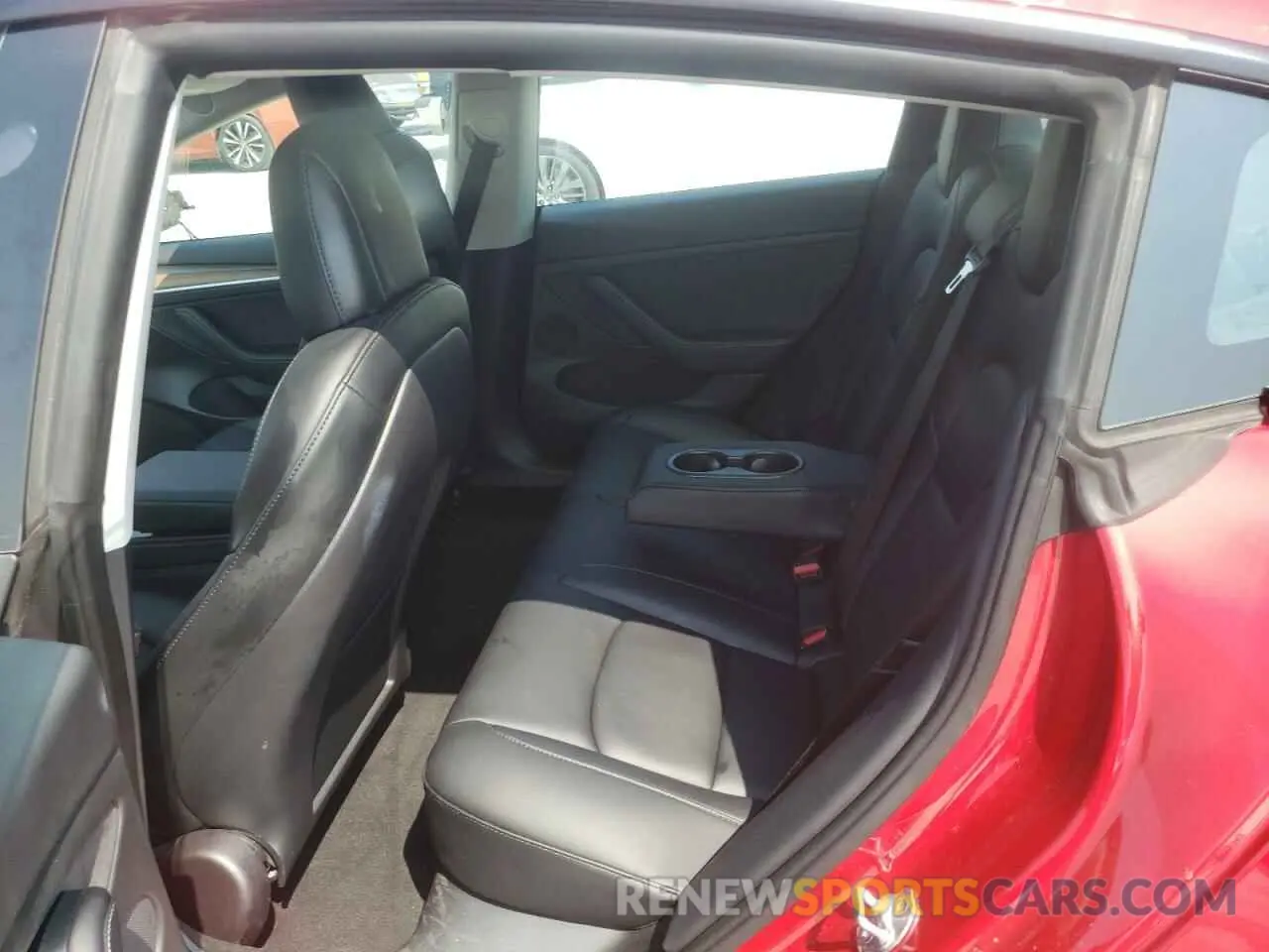 6 fotografías del automóvil dañado 5YJ3E1EB6NF189132 TESLA MODEL 3 2022