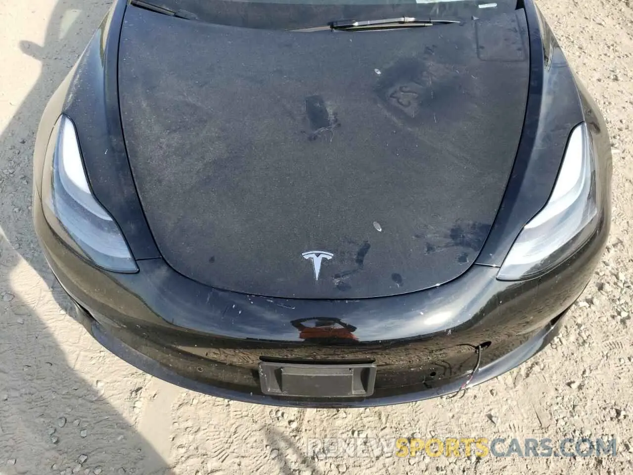 7 fotografías del automóvil dañado 5YJ3E1EB6NF189812 TESLA MODEL 3 2022