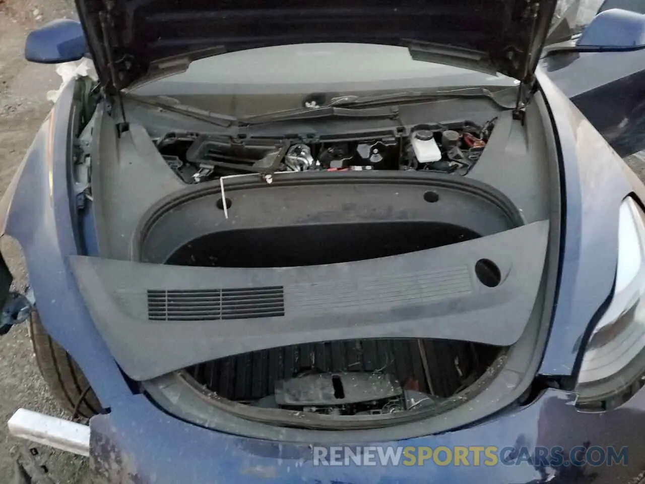 11 fotografías del automóvil dañado 5YJ3E1EB6NF192192 TESLA MODEL 3 2022