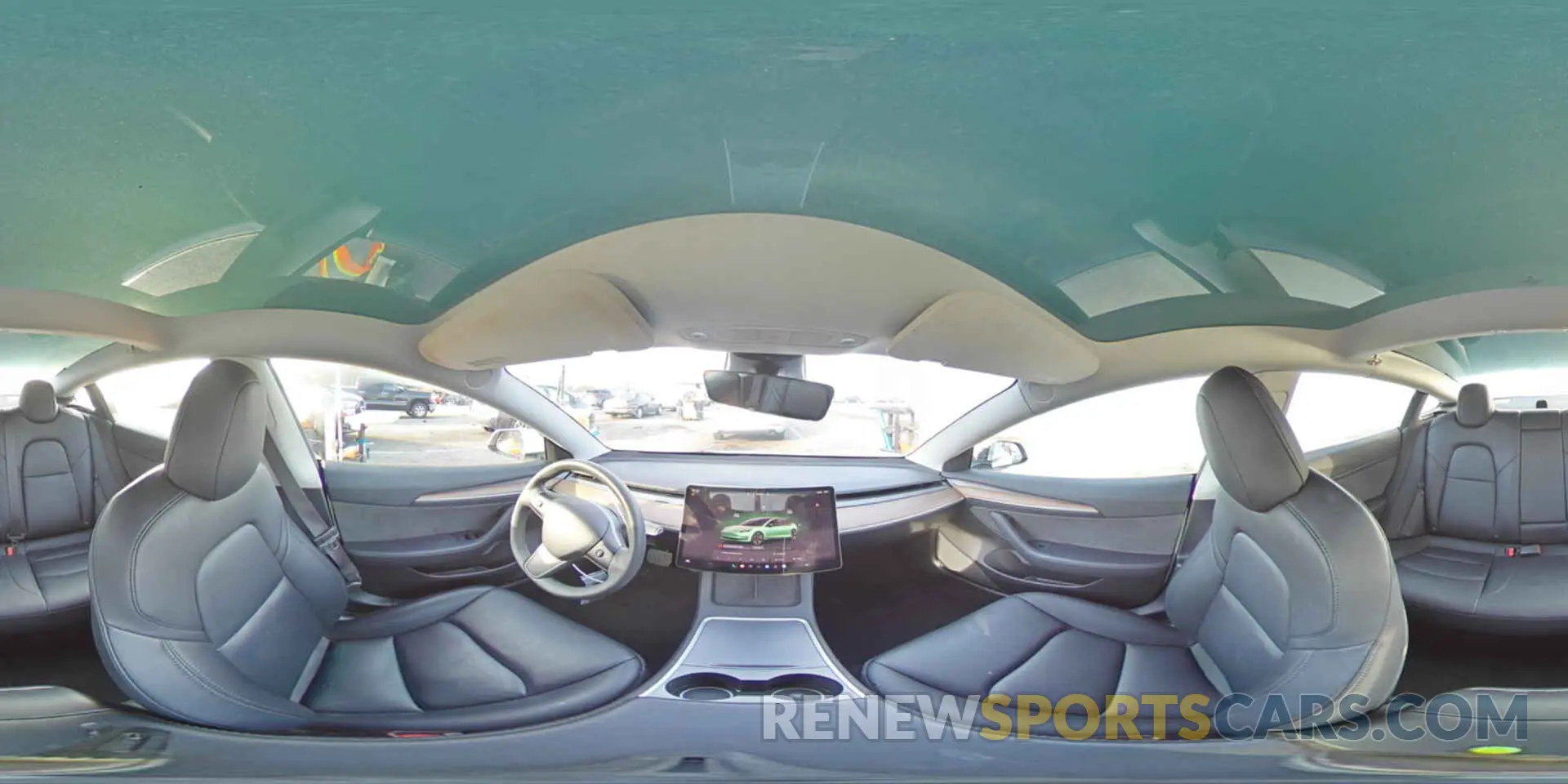 12 fotografías del automóvil dañado 5YJ3E1EB6NF238796 TESLA MODEL 3 2022