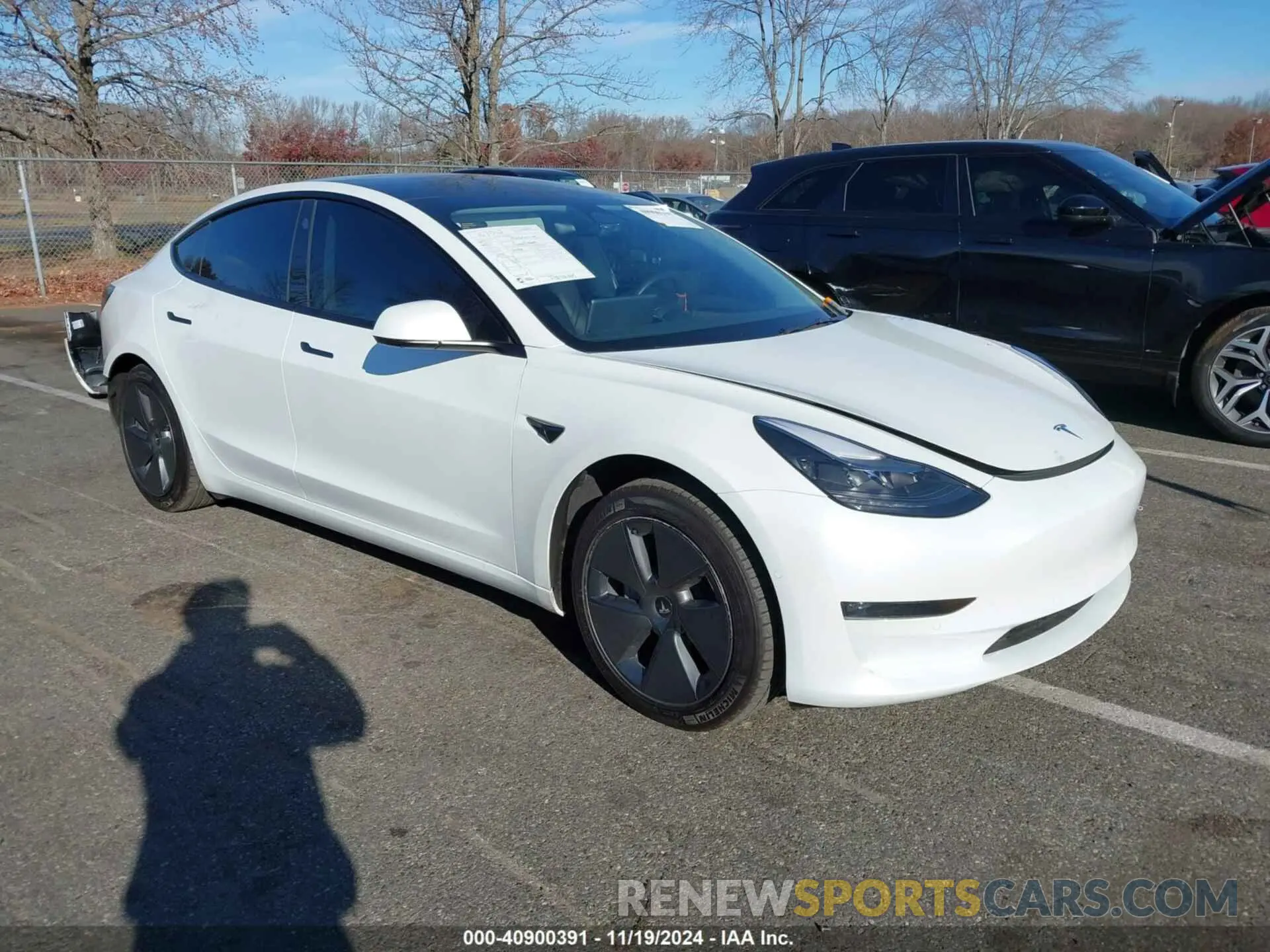 1 fotografías del automóvil dañado 5YJ3E1EB6NF248812 TESLA MODEL 3 2022