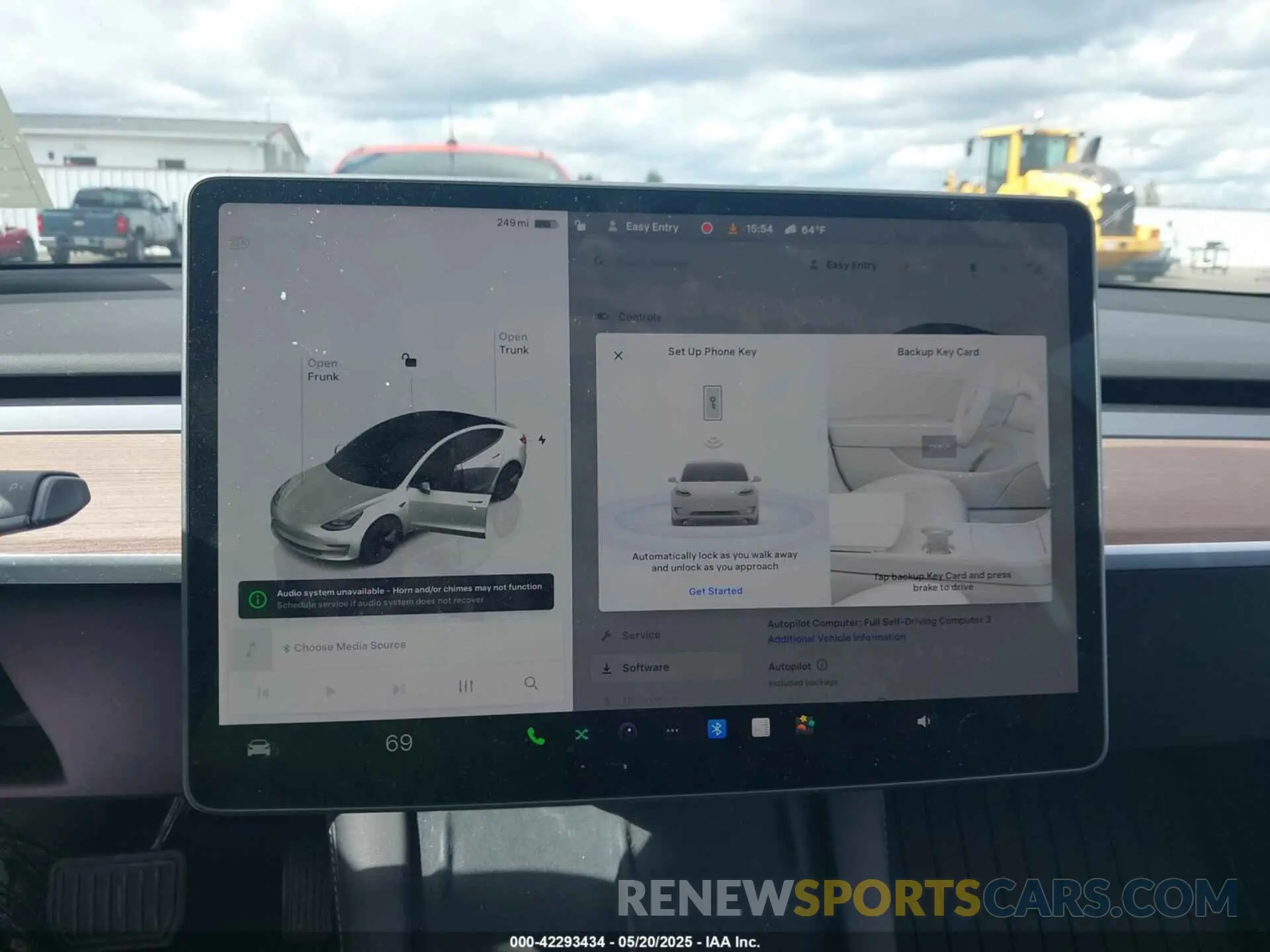 7 fotografías del automóvil dañado 5YJ3E1EB6NF250964 TESLA MODEL 3 2022