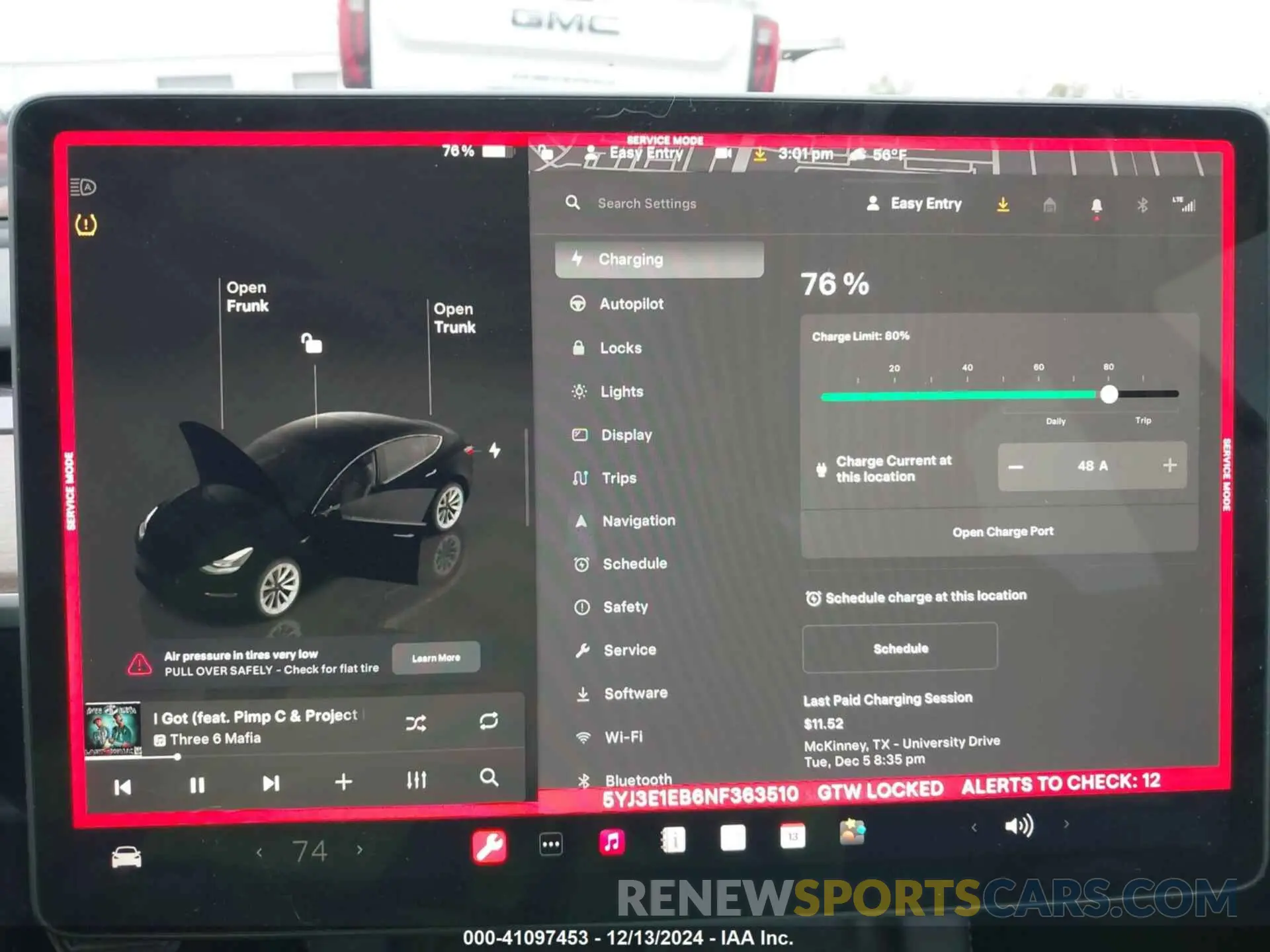 17 fotografías del automóvil dañado 5YJ3E1EB6NF363510 TESLA MODEL 3 2022
