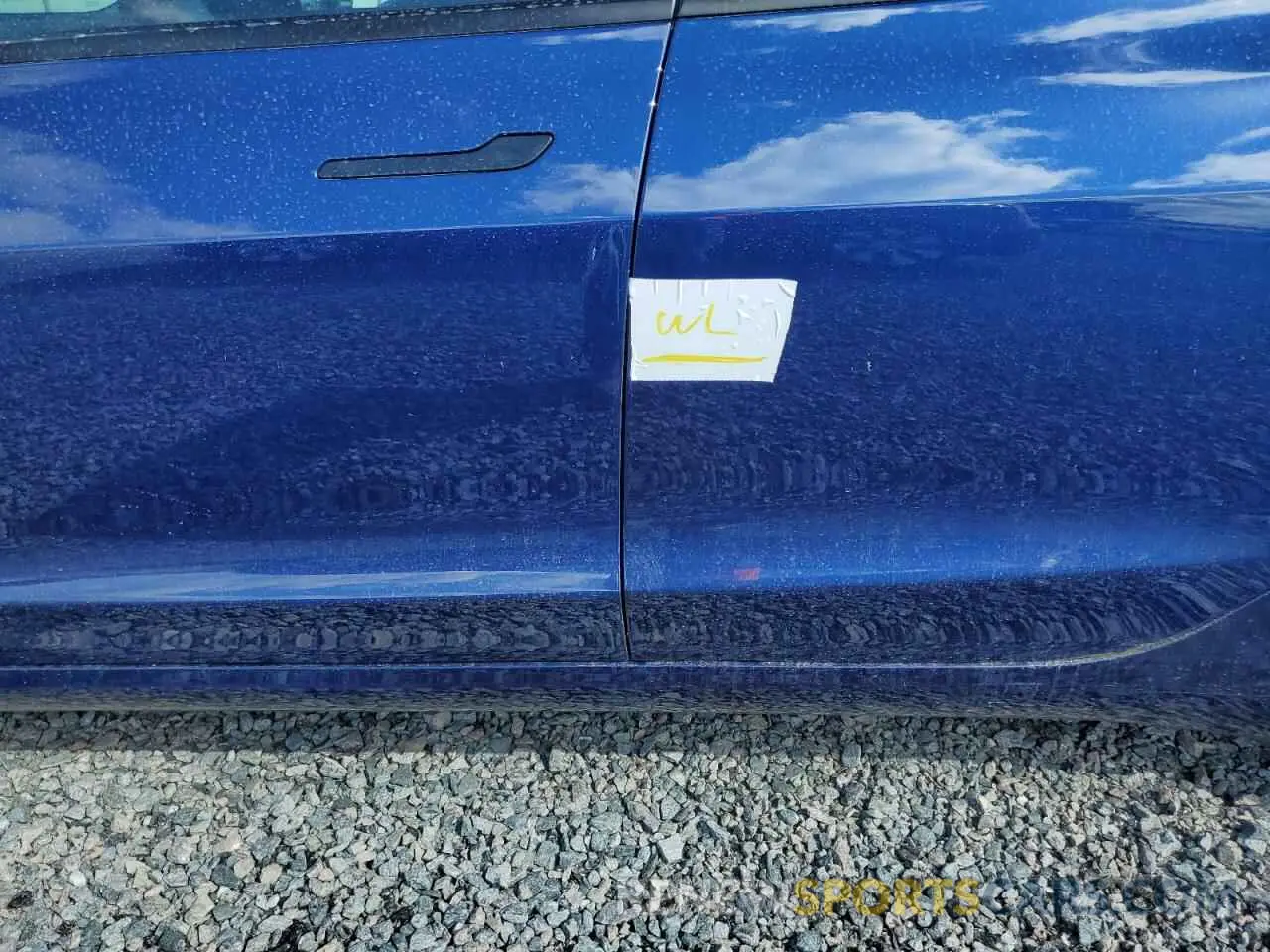 12 fotografías del automóvil dañado 5YJ3E1EB7NF103357 TESLA MODEL 3 2022