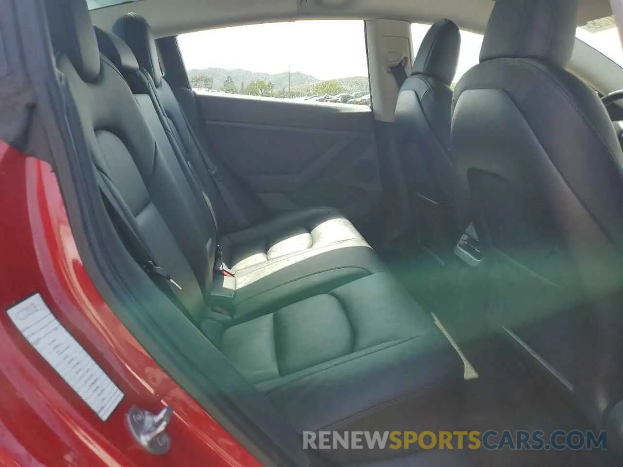 10 fotografías del automóvil dañado 5YJ3E1EB7NF176065 TESLA MODEL 3 2022