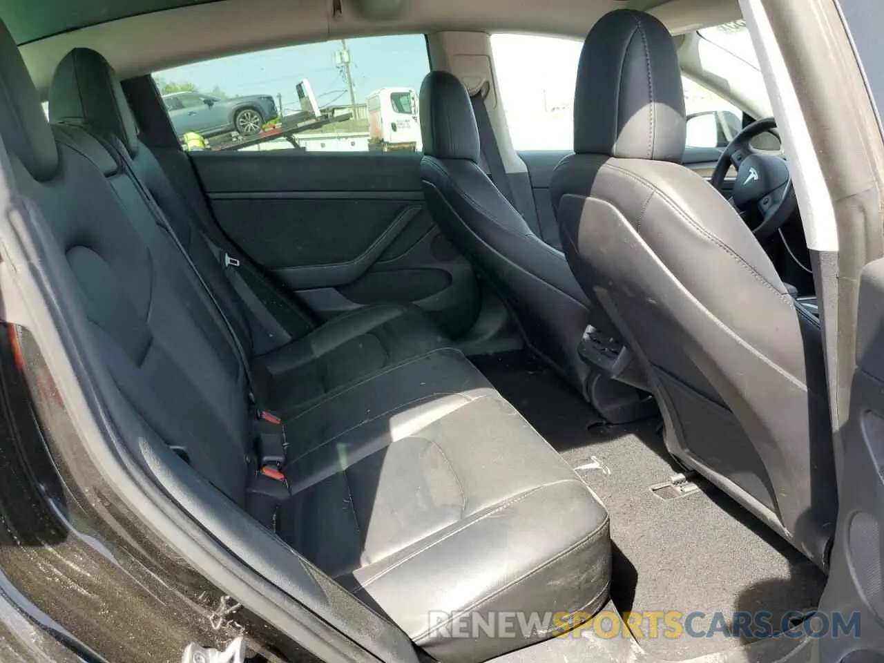 11 fotografías del automóvil dañado 5YJ3E1EB7NF177197 TESLA MODEL 3 2022