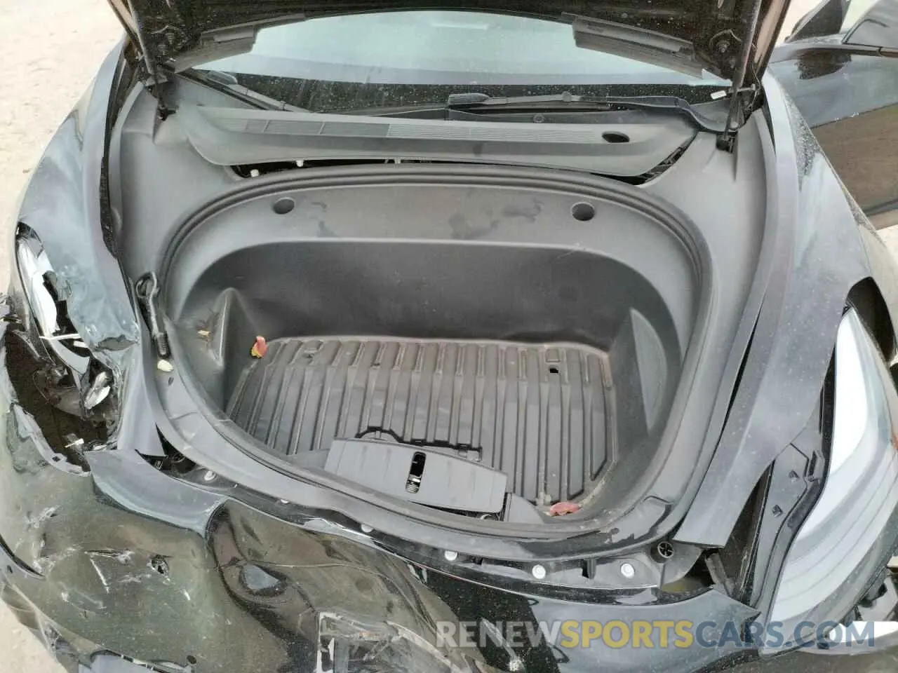7 fotografías del automóvil dañado 5YJ3E1EB7NF190998 TESLA MODEL 3 2022