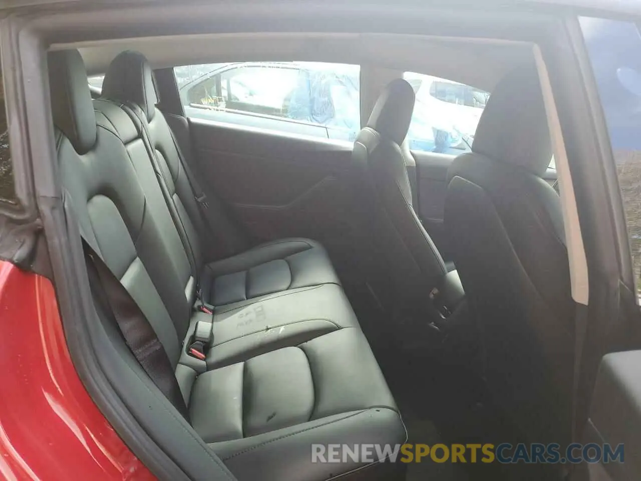 6 fotografías del automóvil dañado 5YJ3E1EB7NF191066 TESLA MODEL 3 2022