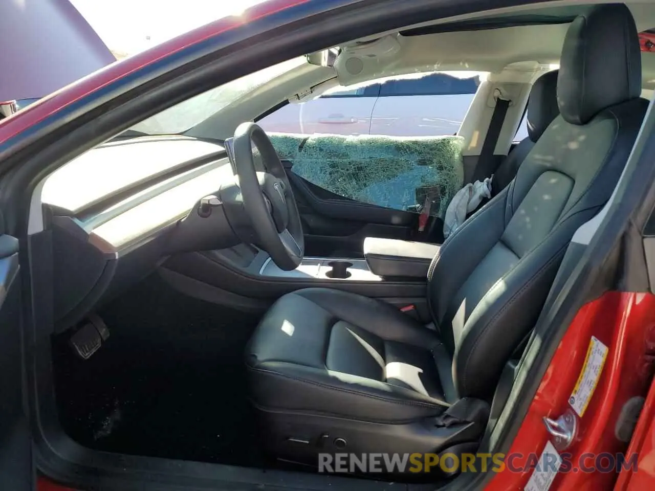 7 fotografías del automóvil dañado 5YJ3E1EB7NF209209 TESLA MODEL 3 2022