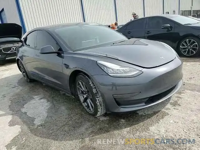 13 fotografías del automóvil dañado 5YJ3E1EB7NF238905 TESLA MODEL 3 2022